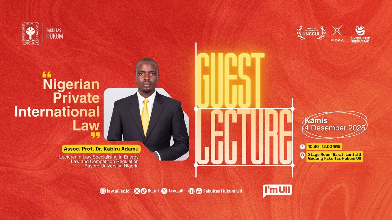 Guest Lecture | Nigerian Private International Law