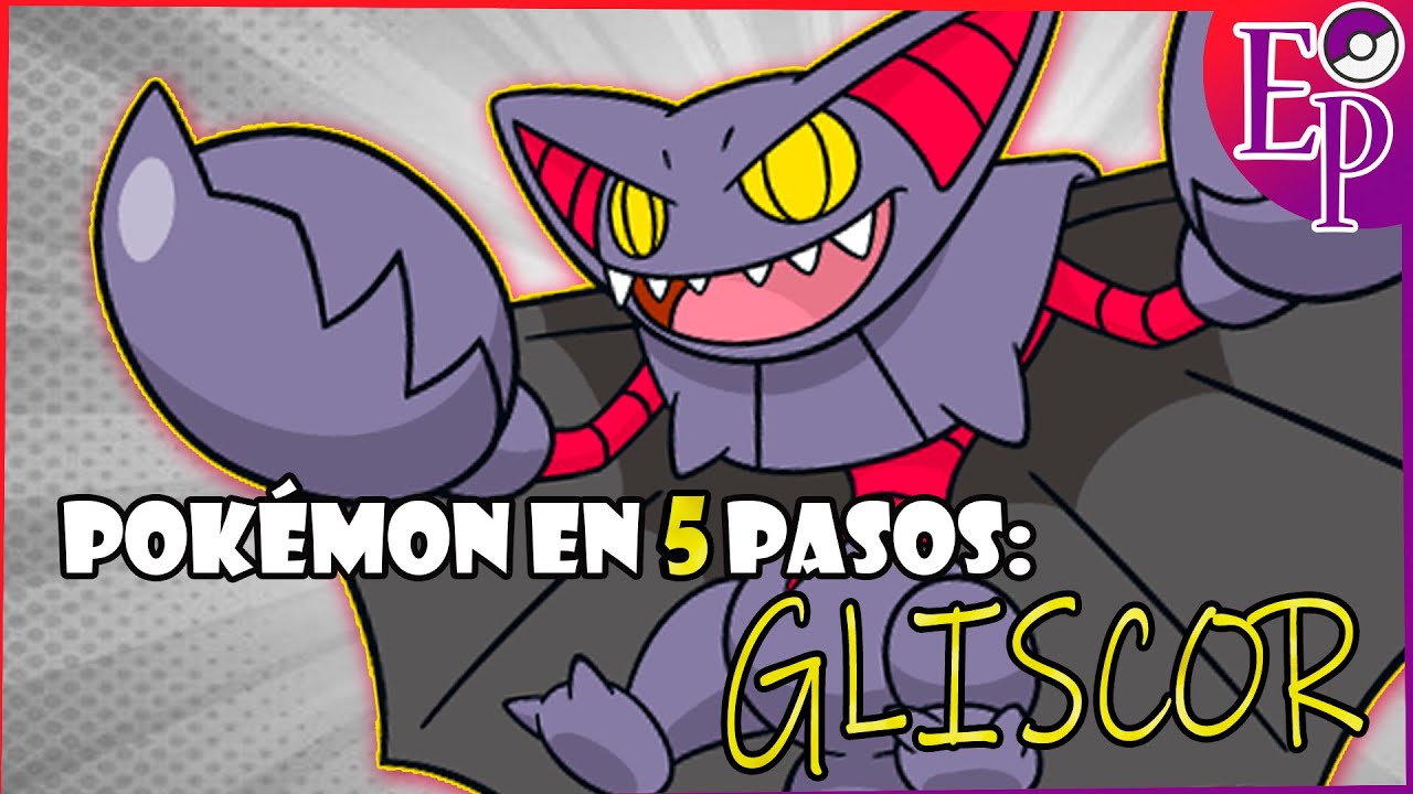 🦇GLISCOR🦇 en 5 PASOS! (Singles)  ~ 🔮POKÉMON ESCARLATA Y PÚRPURA🔮.