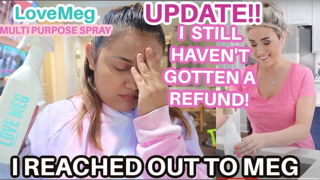 **UPDATE** LOVE MEG MULTI SURFACE CLEANER HONEST REVIEW | REACHED OUT TO MEG ABOUT FALSE ADVERTISING