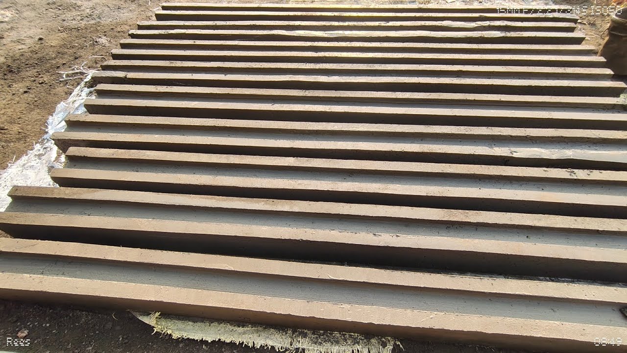 Precast Wall Compound (Boundary Wall) Making Process | Complete Work Video