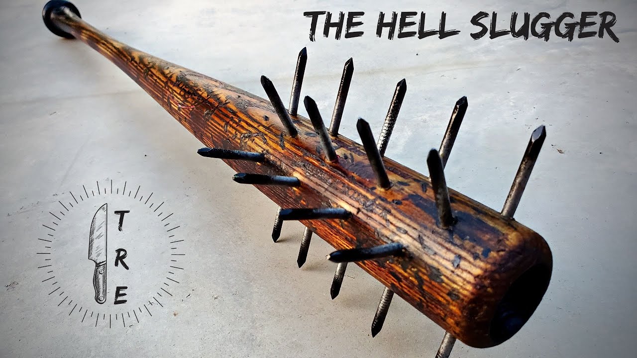 Making A Spiked Bat! This Was Fun!