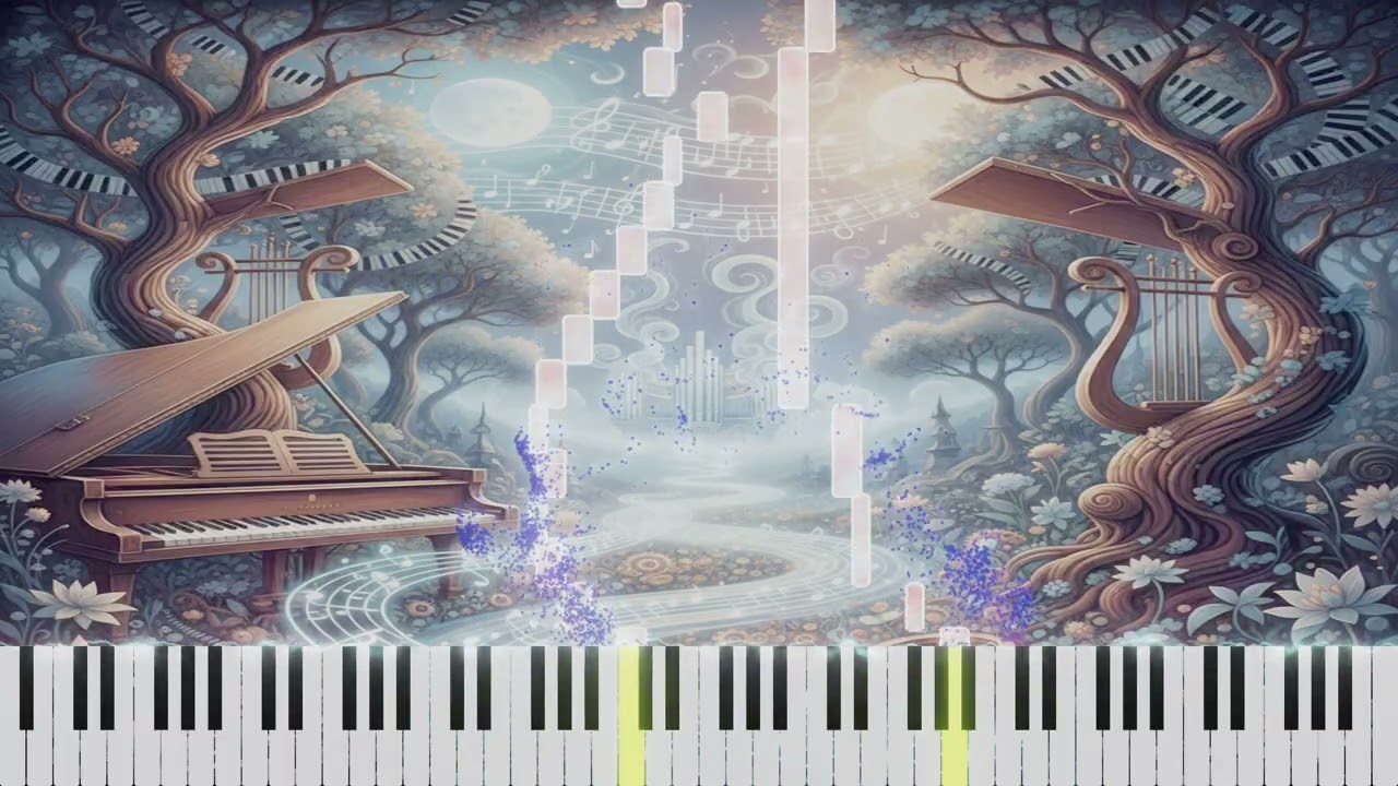 J. S. Bach: Invention No. 9 in F Minor, BWV 780 (Piano Tutorial & MIDI) | The NoteDrop