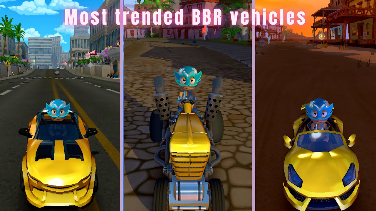 MOST TRENDED BBR2 VEHICLES 🔥 BEACH BUGGY RACING 2