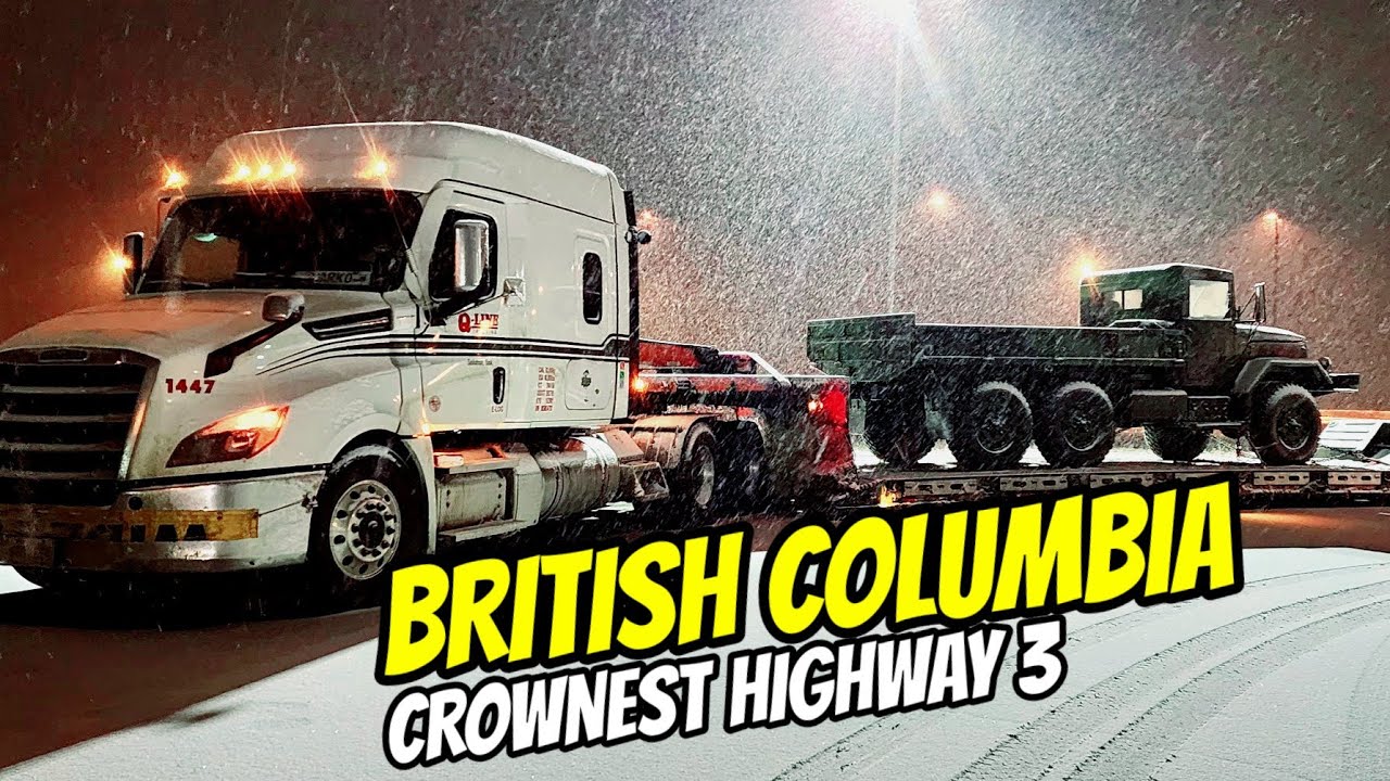 THE WINDING ROUTE TO ADVENTURE [Highway 3 B.C]  | Pinoytrucker