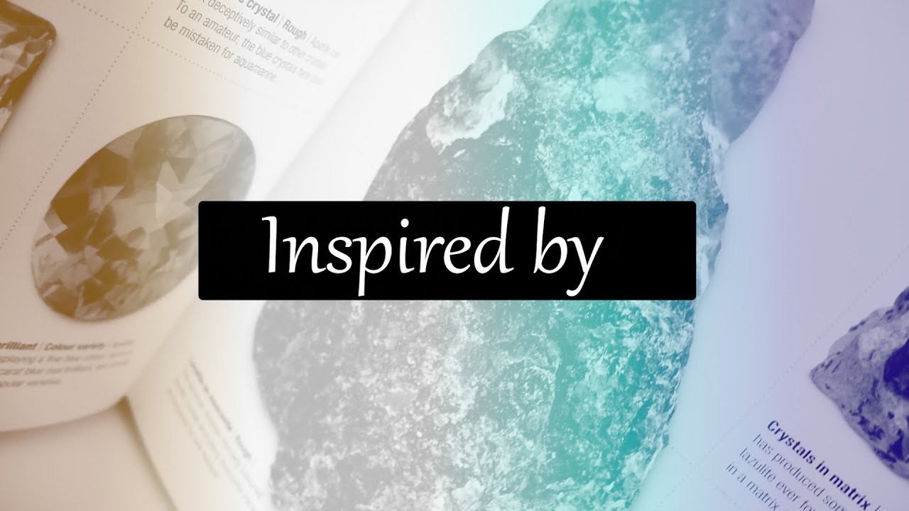 Inspired By  Lazulite Blue Crystal