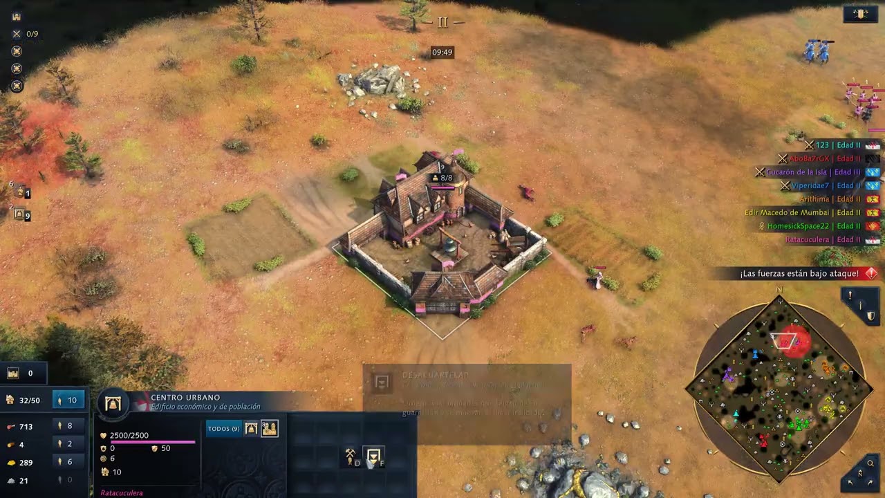 4vs4 Ranked | Presión Francesa | Age of Empires IV | Knight Templar