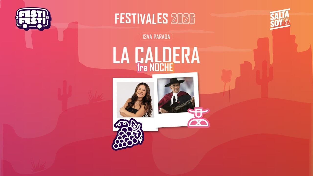 Festival de la Chicha 2026 EN VIVO: Christian Herrera, Chaqueño Palavecino y Valentina Márquez