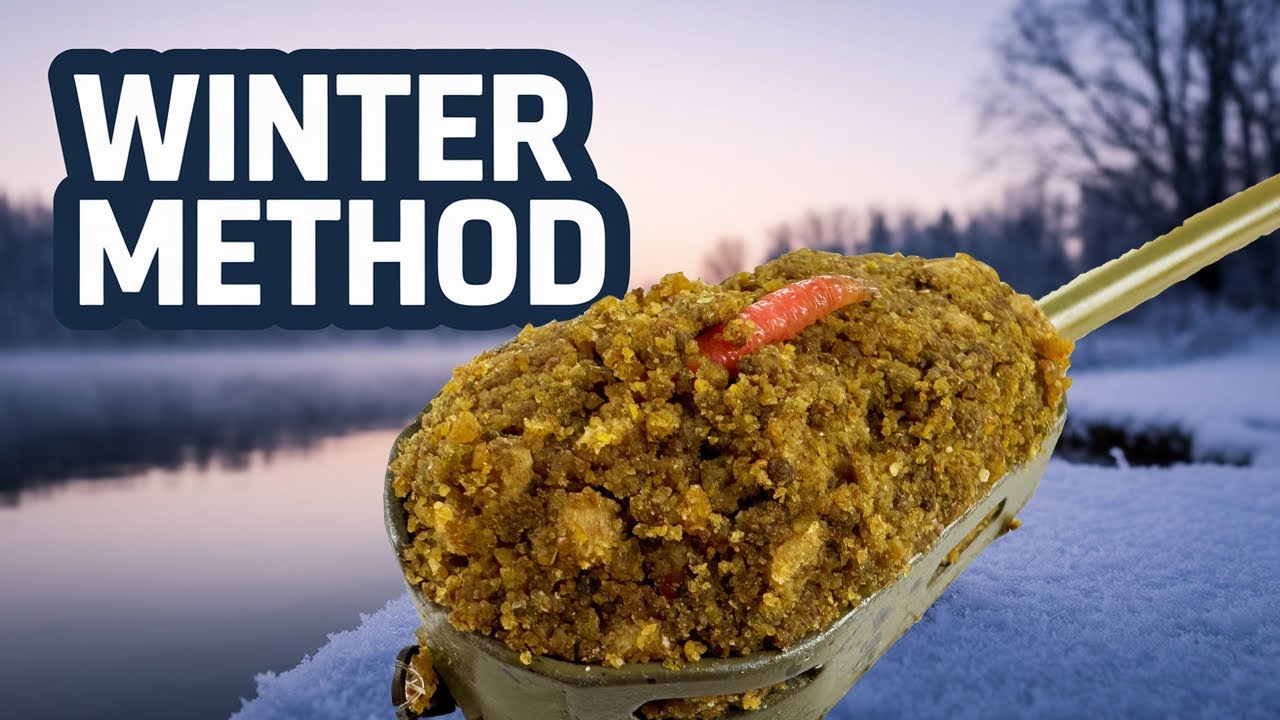 Метод ловли на фидер зимой