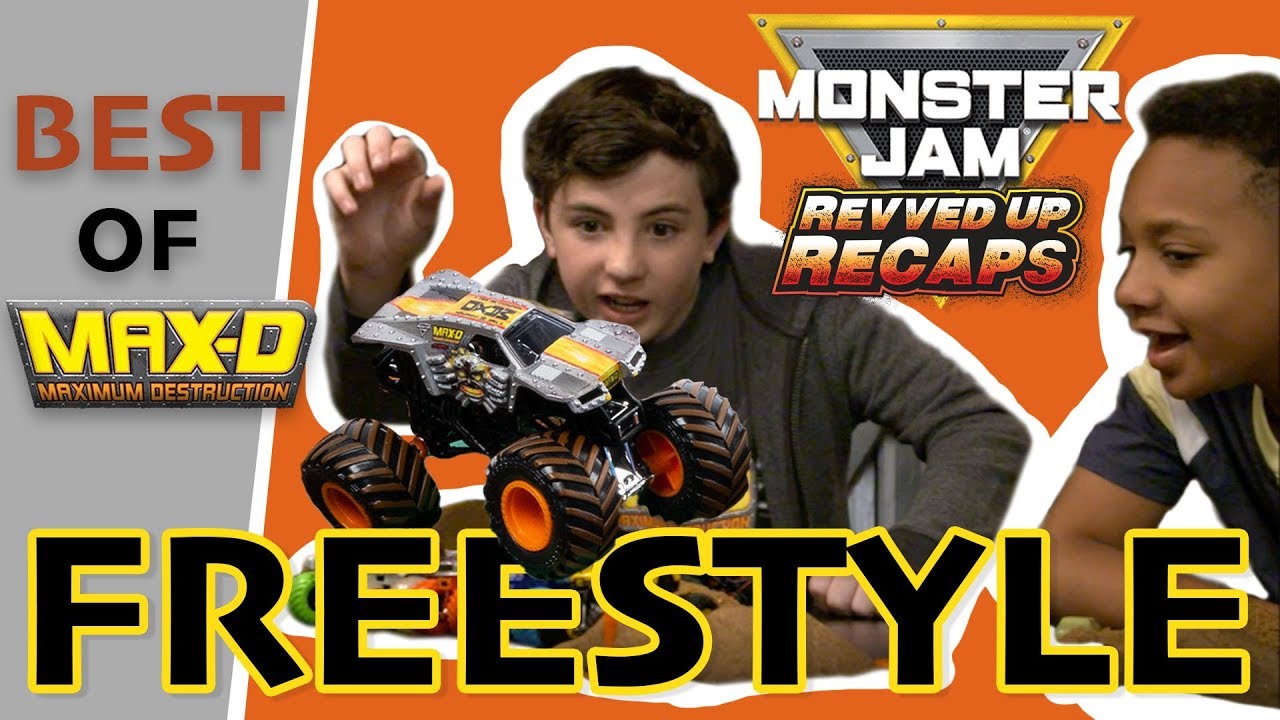 Monster Jam Revved Up Recaps / Episode 2 / The Best of Max D Freestyle