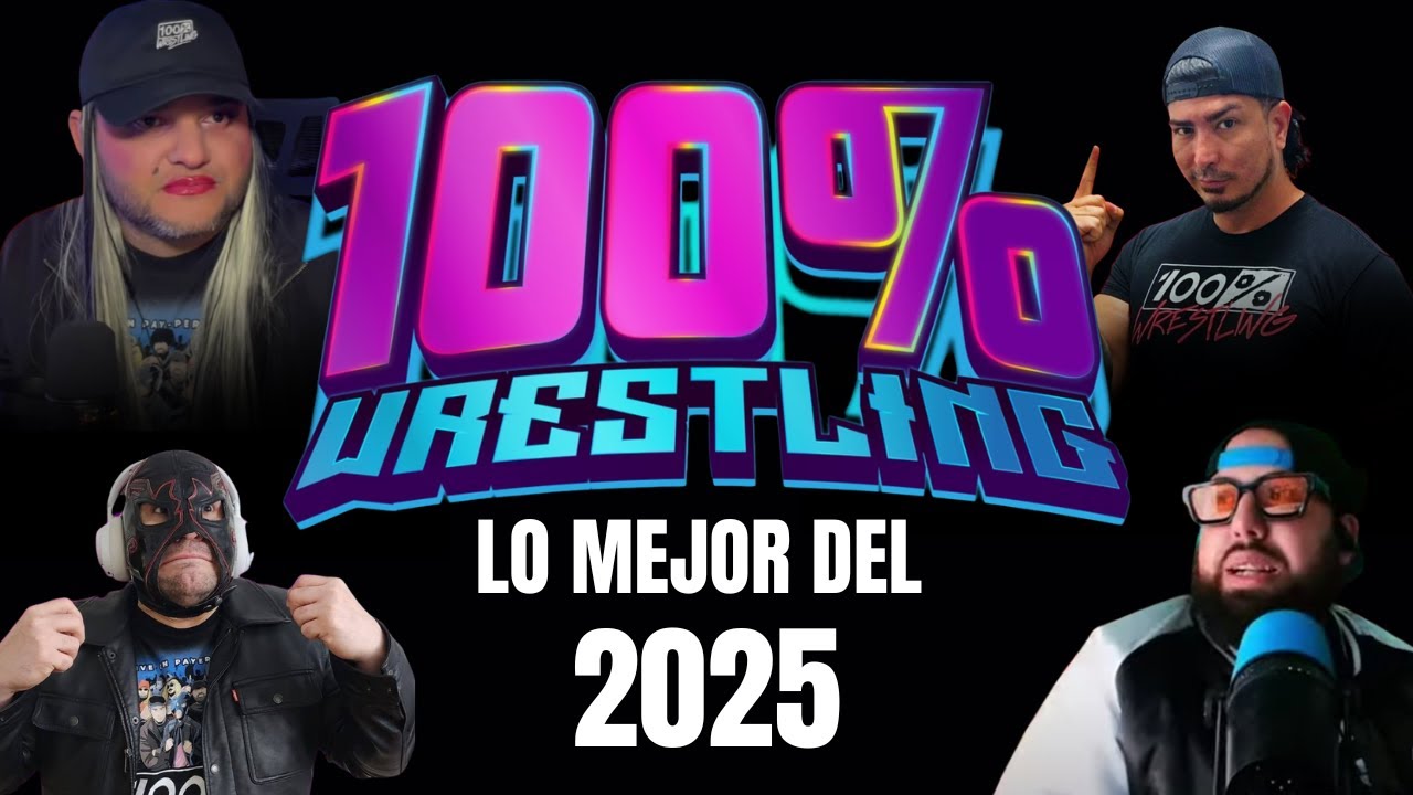 ¡MOMENTOS MÁS DIVERTIDOS del 2025! 😂 | @100wrestlingpodcast   (Lo mejor de la Lucha Libre)