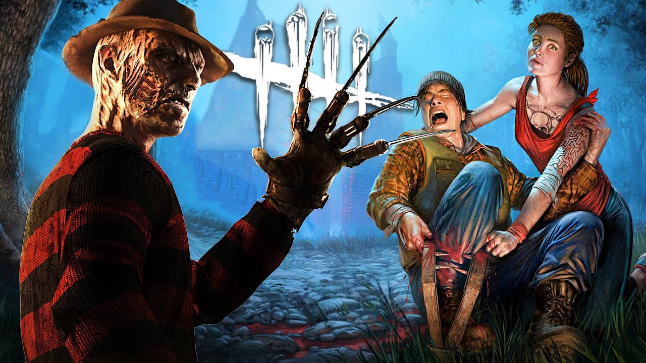 RUN FROM FREDDY KRUEGER!! - Dead by Daylight (Halloween Update)