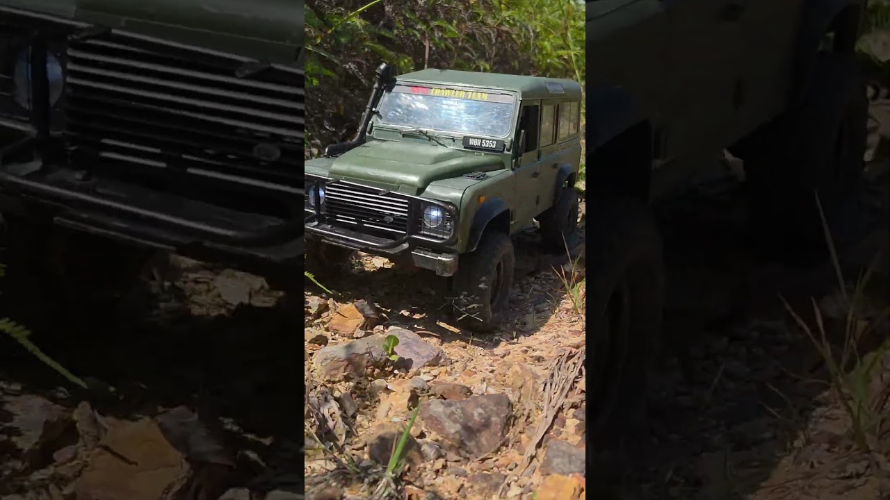 #desacrawlerteam #rcdream #defender110 #rcscale #trx4 #4x4offroad