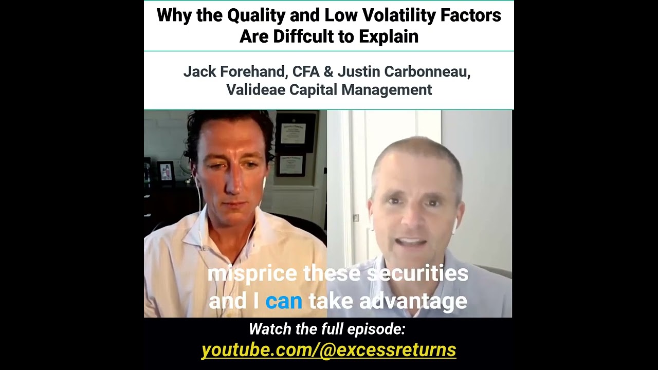 Why the Quality and Low Volatility Factors Are Difficult to Explain