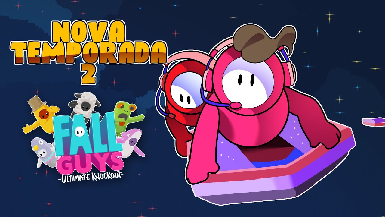 A NOVA TEMPORADA DO SATELITE no Fall Guys
