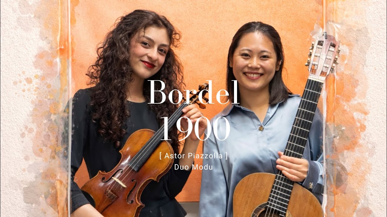 Duo Modu plays Bordel 1900 from Historie du Tango by Astor Piazzolla