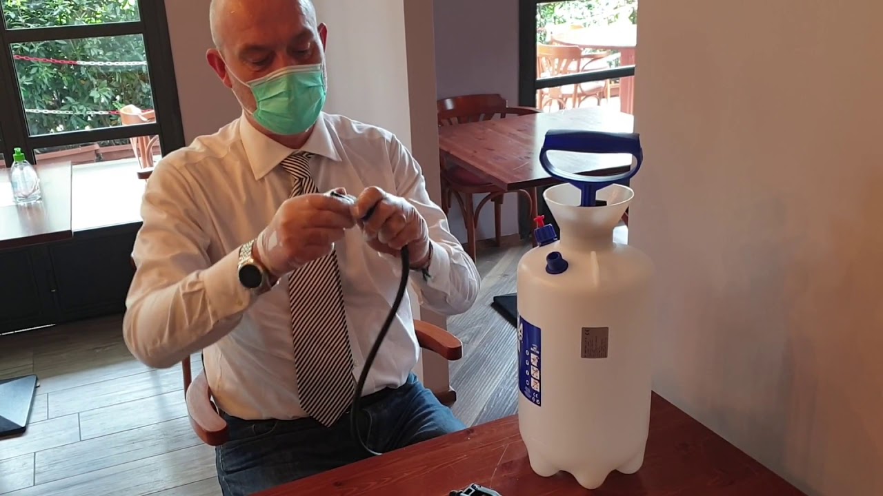 ATR392 ALTA7000 nebulizzatore - video tutorial di montaggio facile