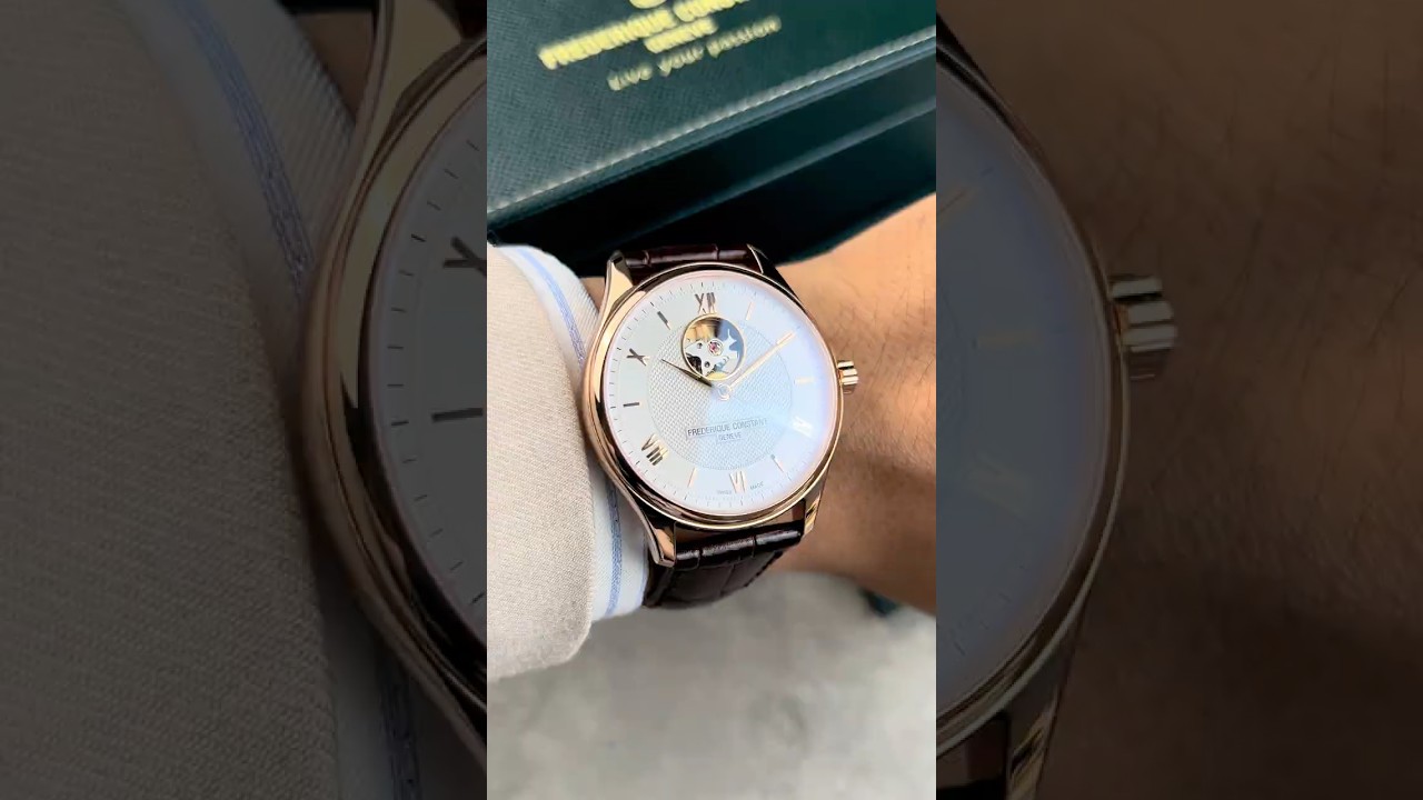 Frederique Constant Heart Beat FC-310MV5B4 - Dresswatch cho qu&yacute; &ocirc;ng cổ điển #donghopho #donghoco