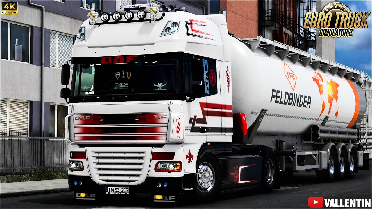 Euro Truck Simulator 2 [v1.47 Mods]: DAF XF 105 by vad&k