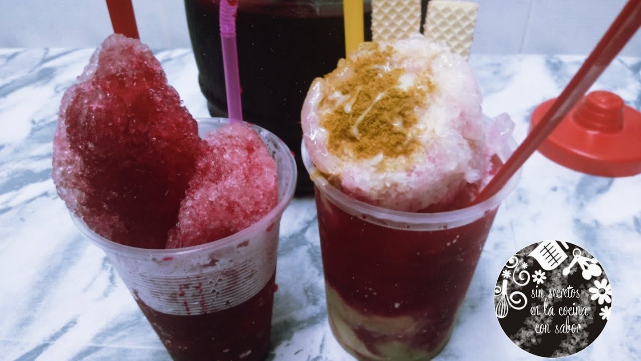 #Jarabe de #Grosella#Glorias y #Raspados Estilo #Veracruz SinSecretosEnLaCocinaConSabor.