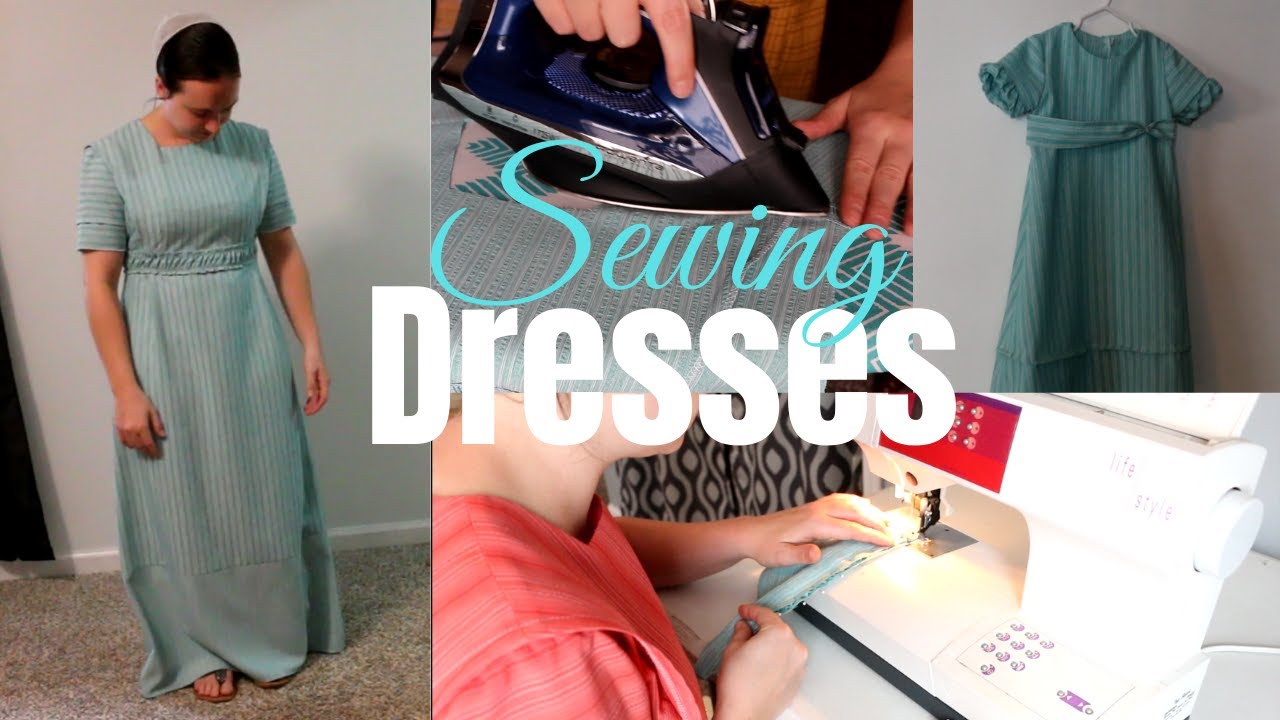 SEWING / TODDLER DRESS / CAPE DRESS / MENNONITE MOM