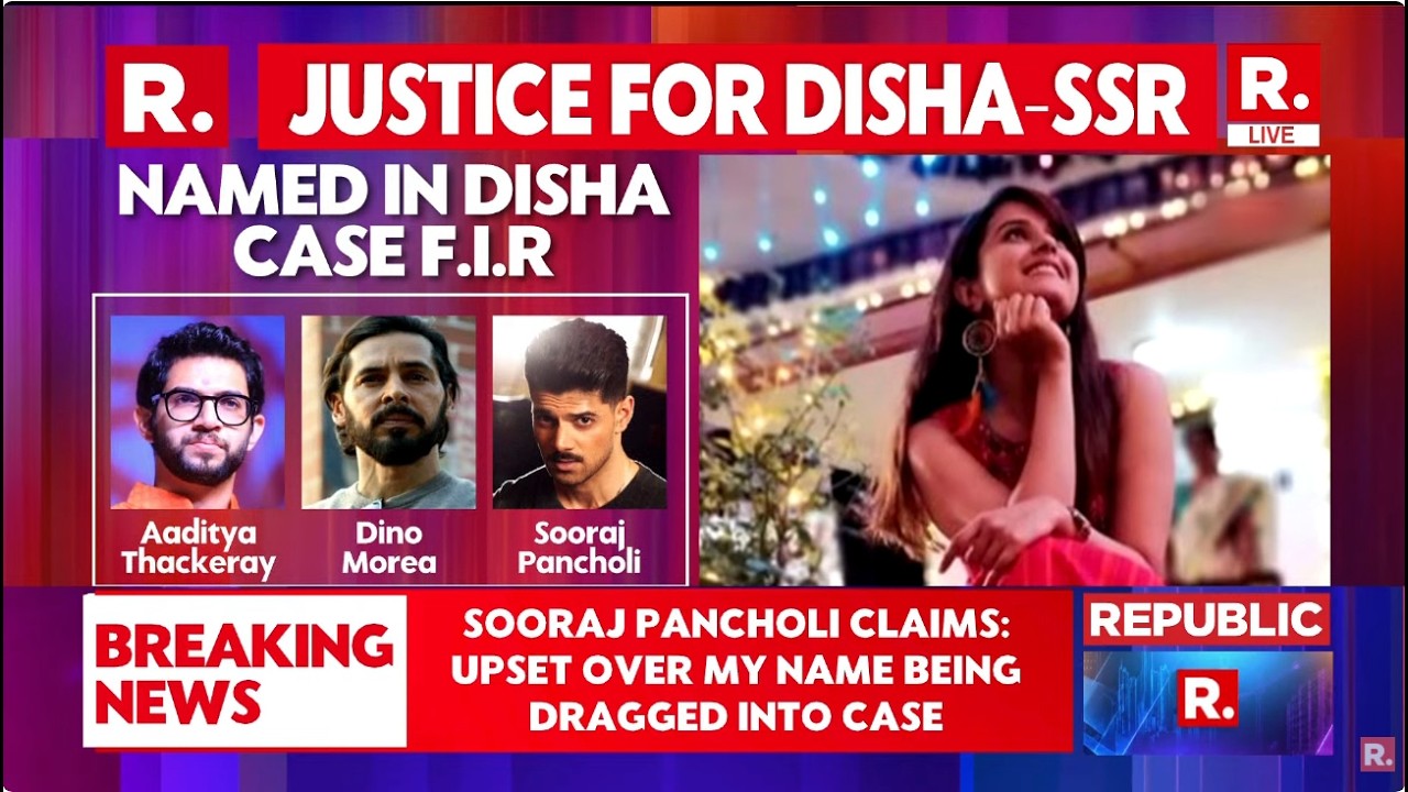 DISHA-SSR CASE LIVE: Sooraj Pancholi Releases Statement After Being Named In CBI's FIR | BREAKING