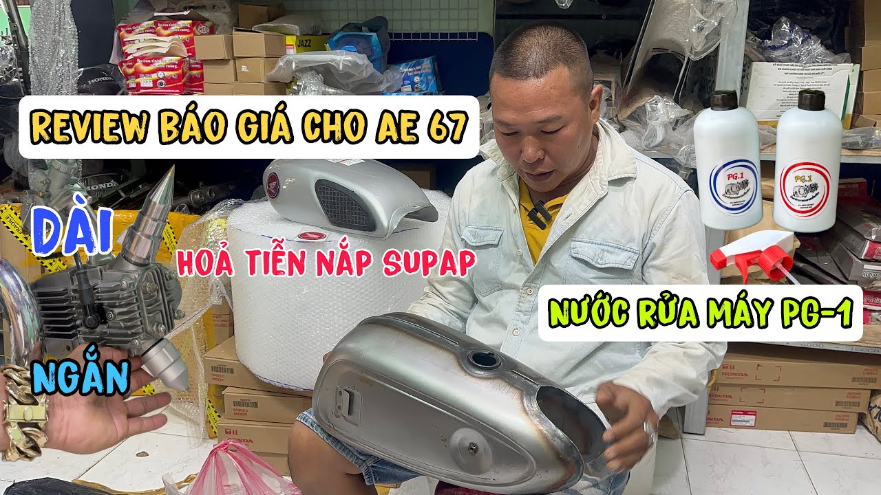 Bình xăng CL50 + bình xăng 67 gia công. Và những món phụ Tùng 67 cho ae tham khảo. Ship cod toàn
