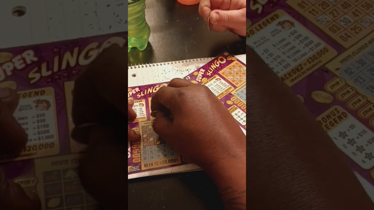 Scratching Winning Lotto Tickets #satisfying #music #money #asmr #lotto