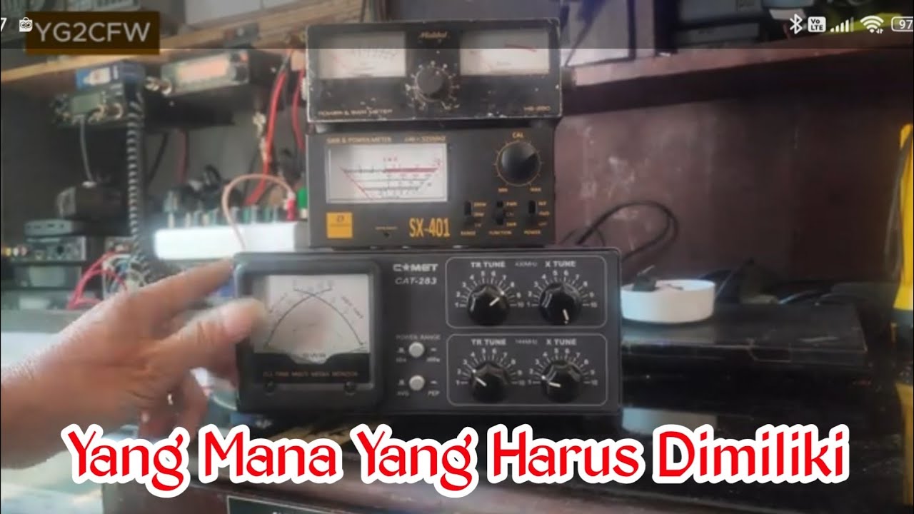 CERITA TENTANG POWER SWR METER DAN TUNER