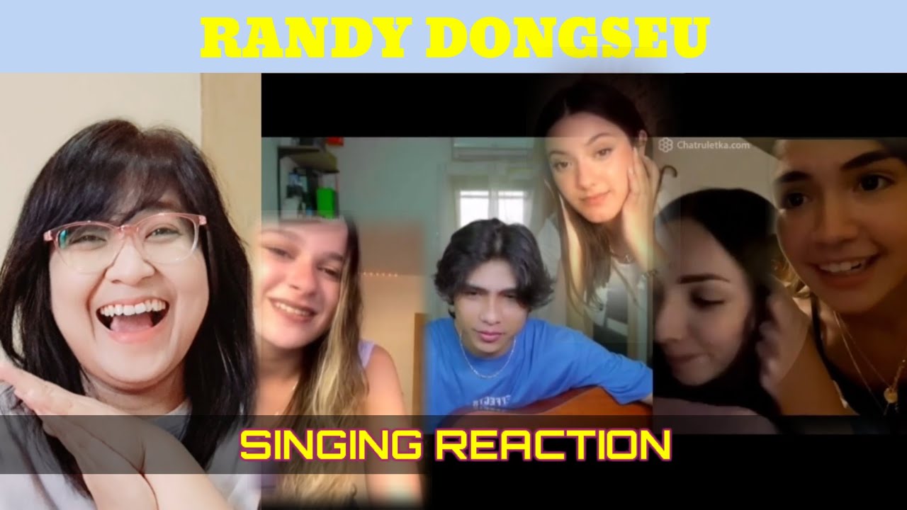 RANDY DONGSEU - Nyanyiin cewek Eropa dengan bahasa mereka | Singing Reaction!