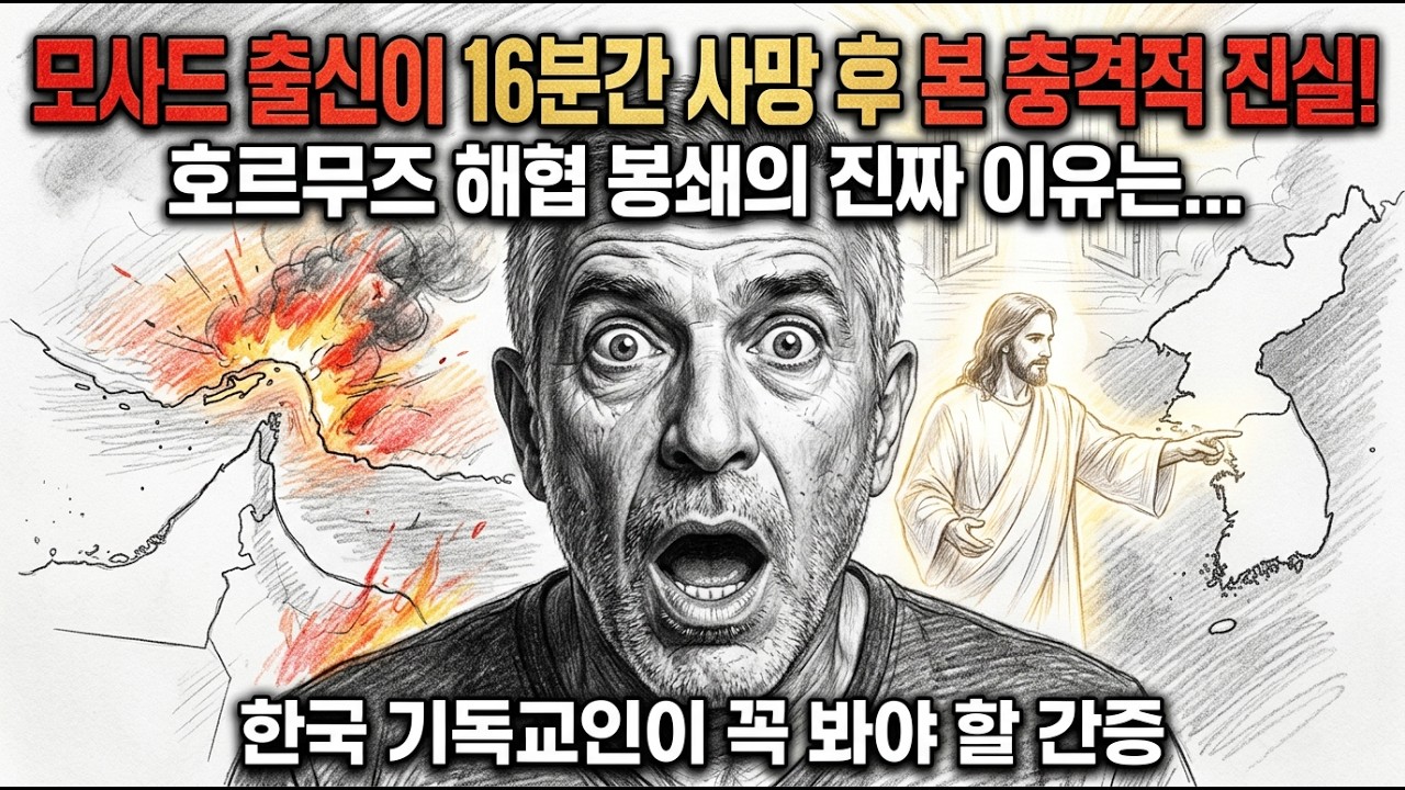 이스라엘 정보기관 출신이 임사체험 중 들은 말 _호르무즈 해협이 막힌 진짜 이유&hellip;ㅣ임사체험ㅣ사후세계ㅣNDEㅣ크리스찬오디오북