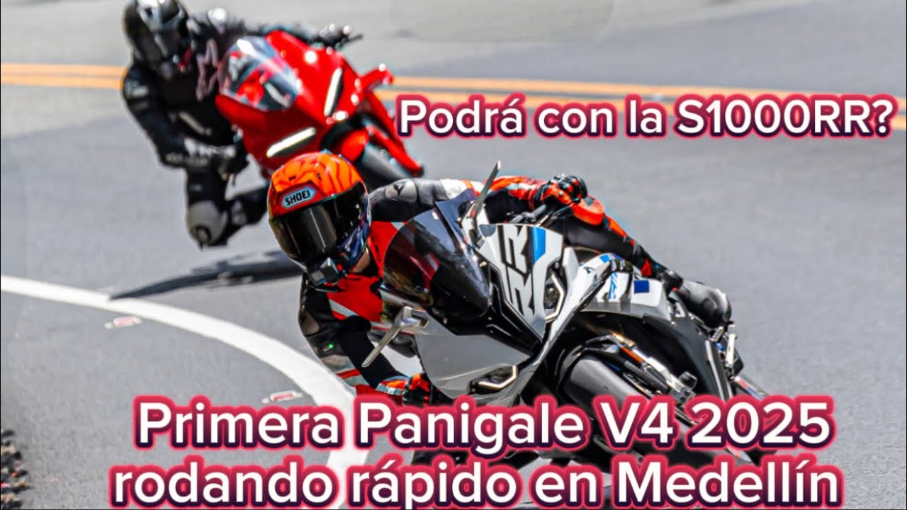Rodando con la nueva Ducati Panigale V4 2025 vs BMW S1000RR