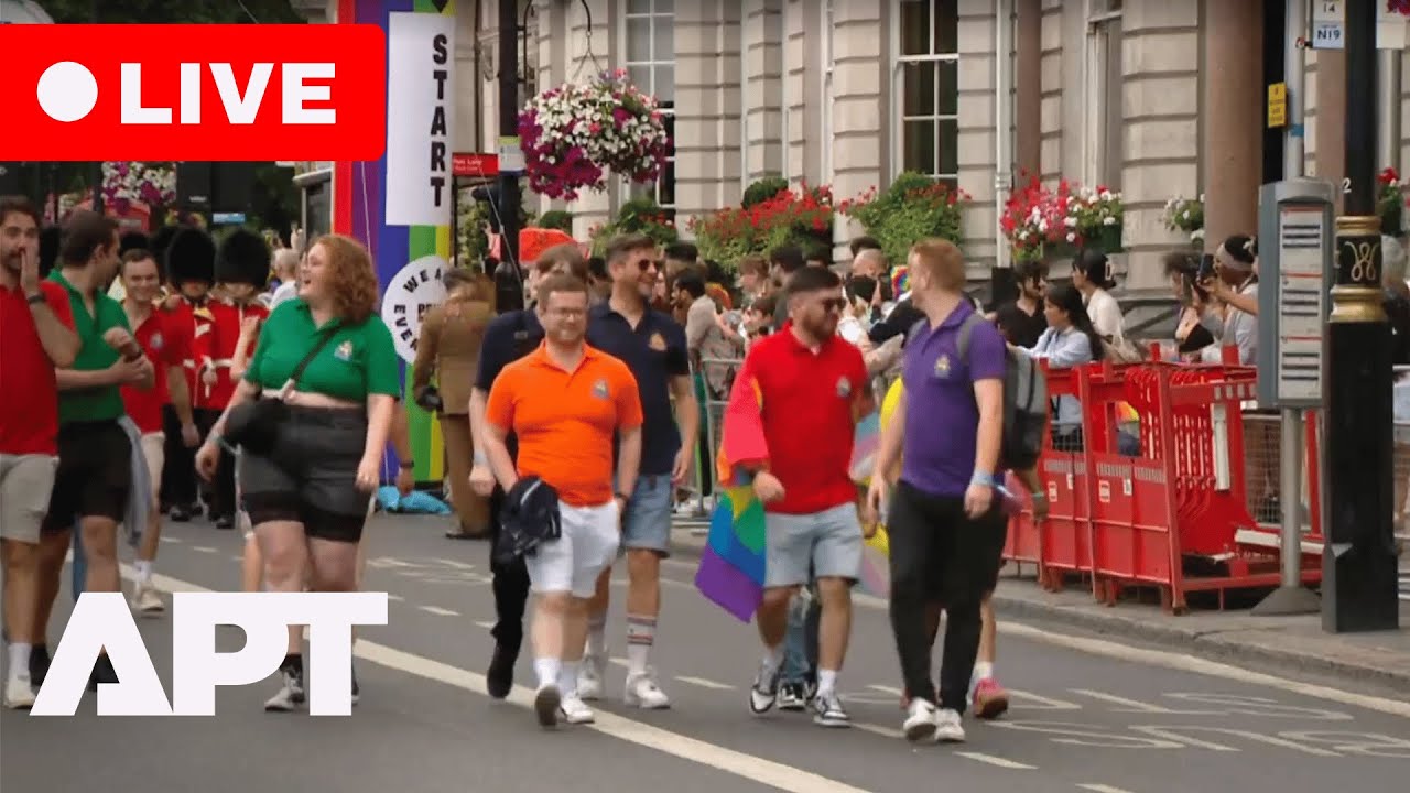 LIVE | London Pride Parade 2025 Kicks Off with Huge Crowds, Marches, and Performances | APT