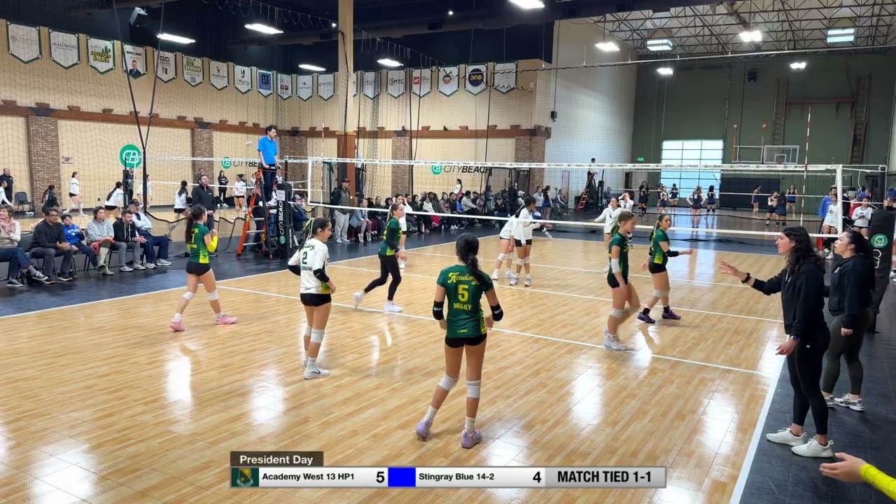 Presidents Day - vs Stingray Blue 14-2 - Set 3
