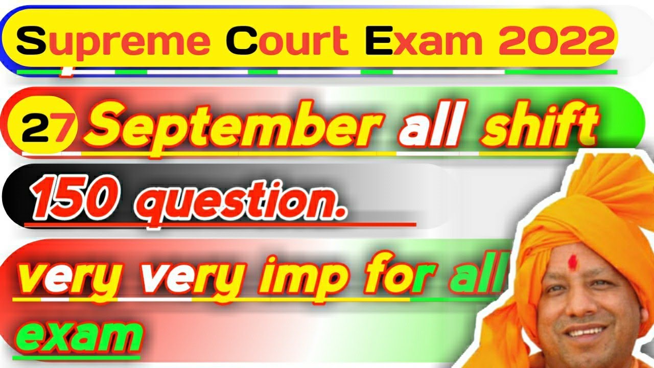 supreme Court assistant today exam analysis | Sci jca exam analysis