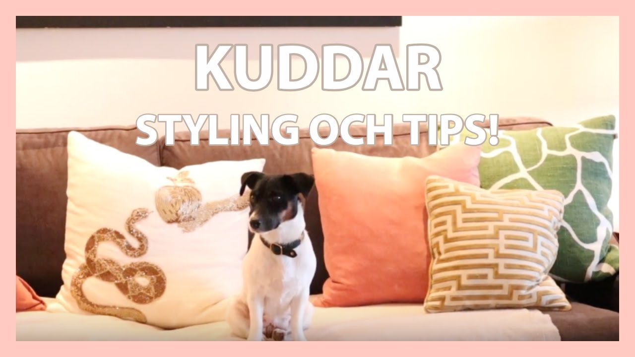 S&Aring; STYLAR DU KUDDAR I SOFFAN, INREDNING, INSPIRATION, ANDREA BRODIN