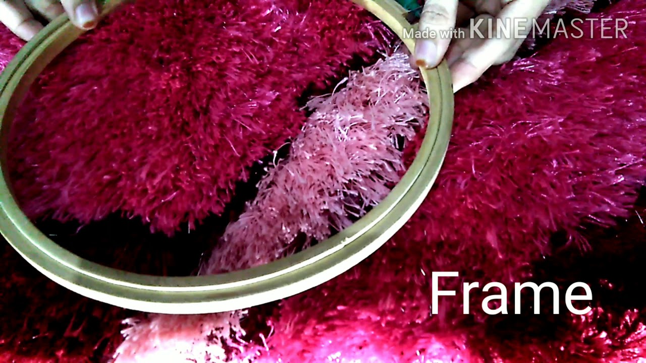Hand embroidery tutorial for beginers step 1