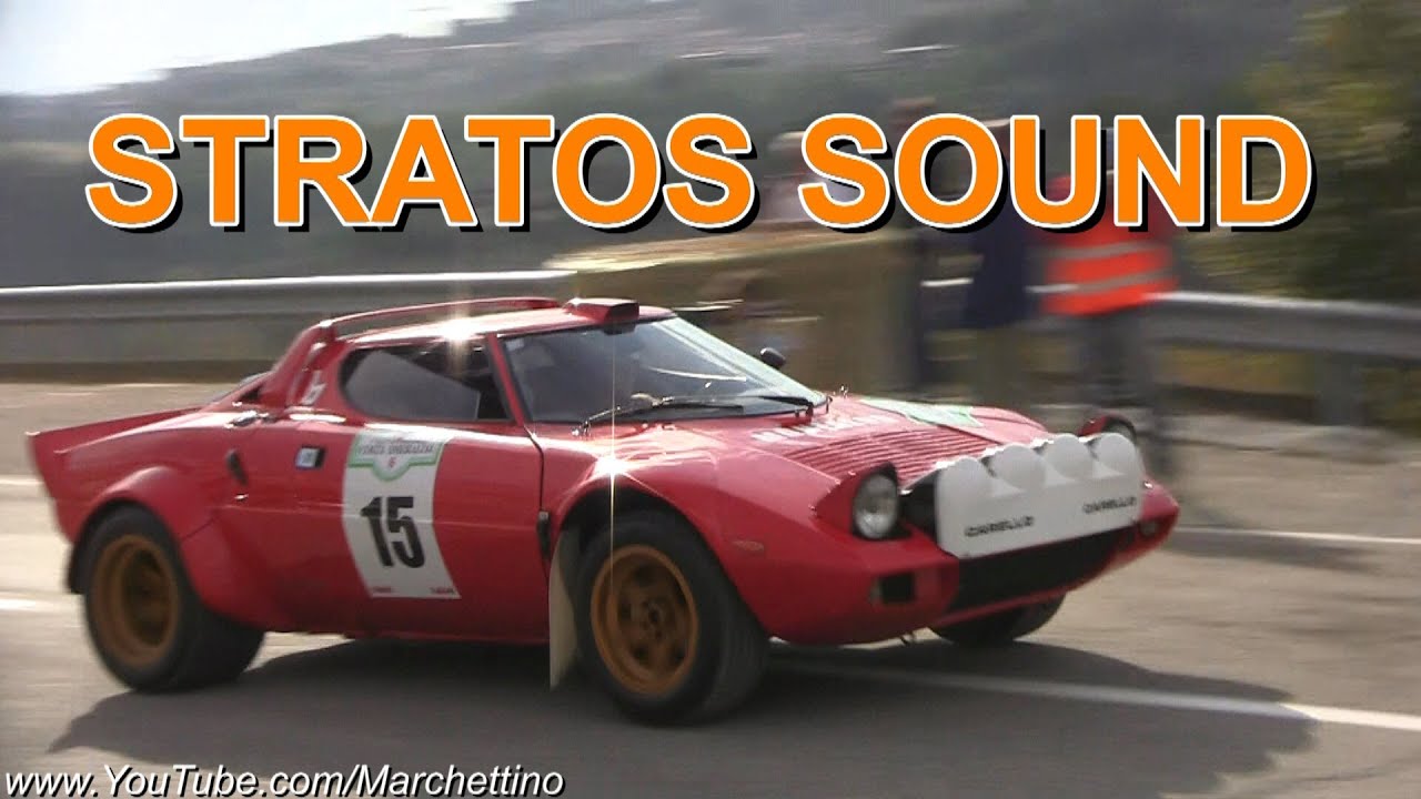 Lancia Stratos HF LOUD Sounds! - Rally Legend