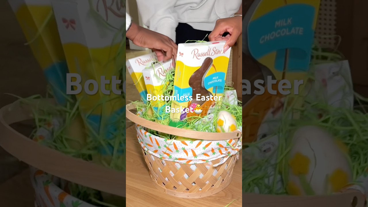 Пасхальная корзина без ограничений?!🐣💛