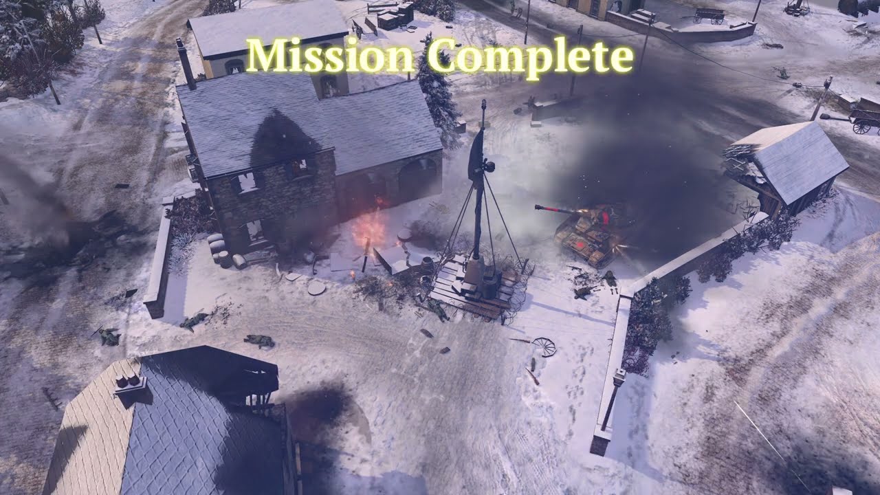 Company Of Heroes 2 - Ardennes Assault - Marche - Preservation - Hard | Non-commentary