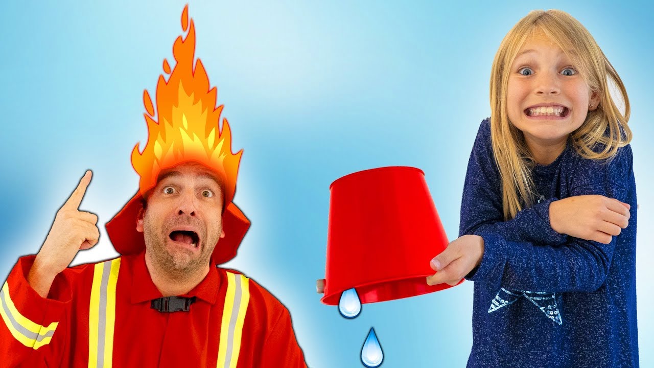 Amelia power wheels ride on car on fire adventure and a visit to an indoor playground