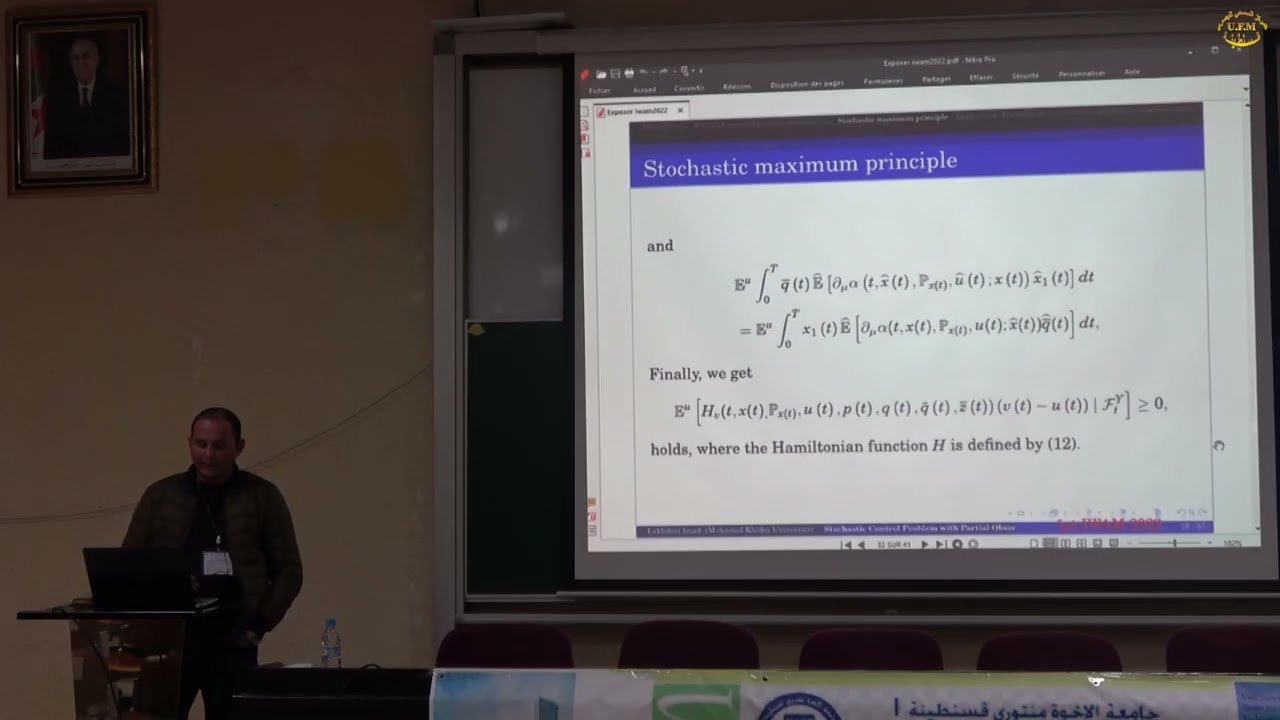 Stochastic Control Problem With Partial Observation in Wasserstein Space lakhdari imad eddine