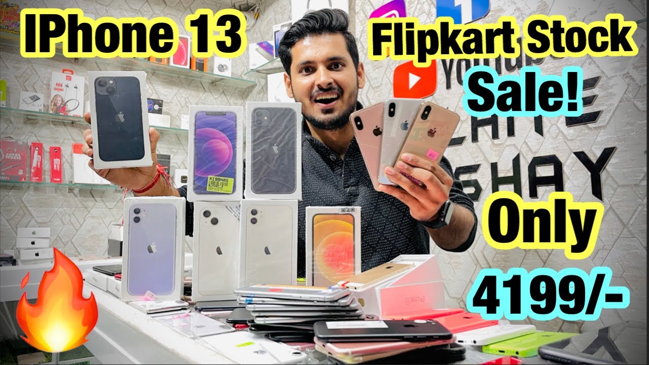 Delhite Lakshay Iphone 13 Sale🔥 मात्र 3999/- Mai IPhone! IPhone 8+ Only 16999! Flipkart Stock Sale!