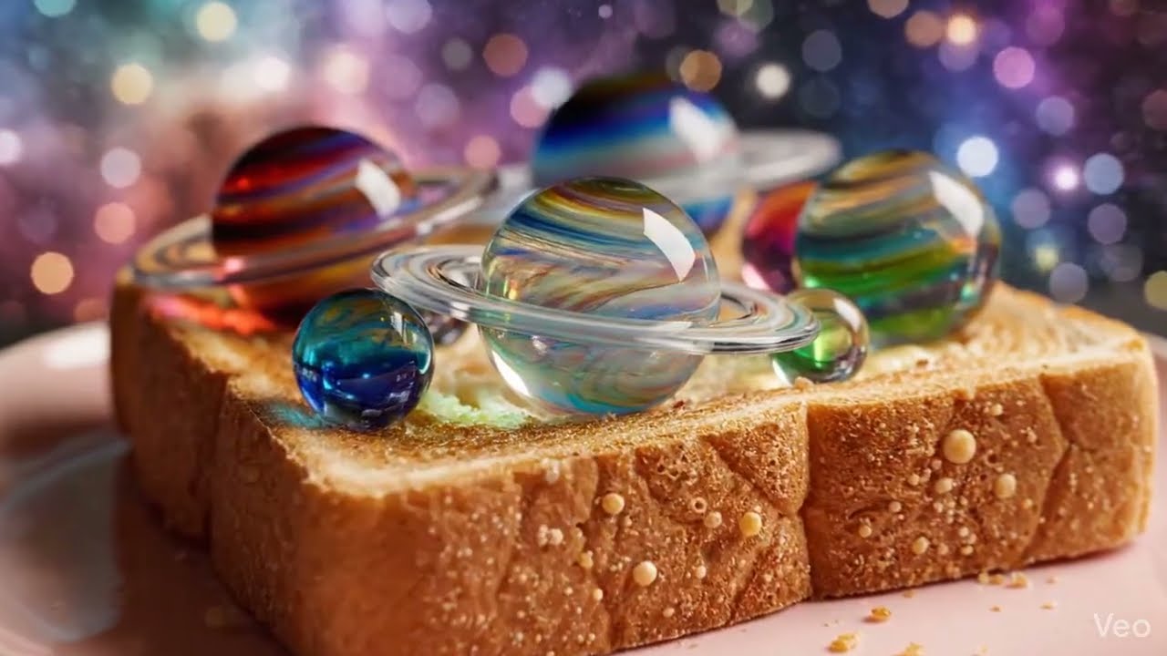 RELAXING PLANETS ON TOAST ASMR 🪐🌍@toastandjamasmr 