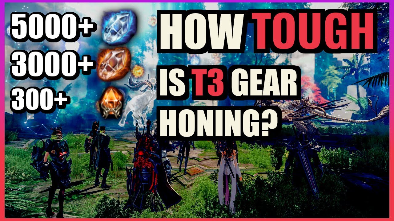 1345 + Gear Honing : How BAD is it REALLY? Watch and FIND OUT! Lost Ark Tier 3 Gear Honing