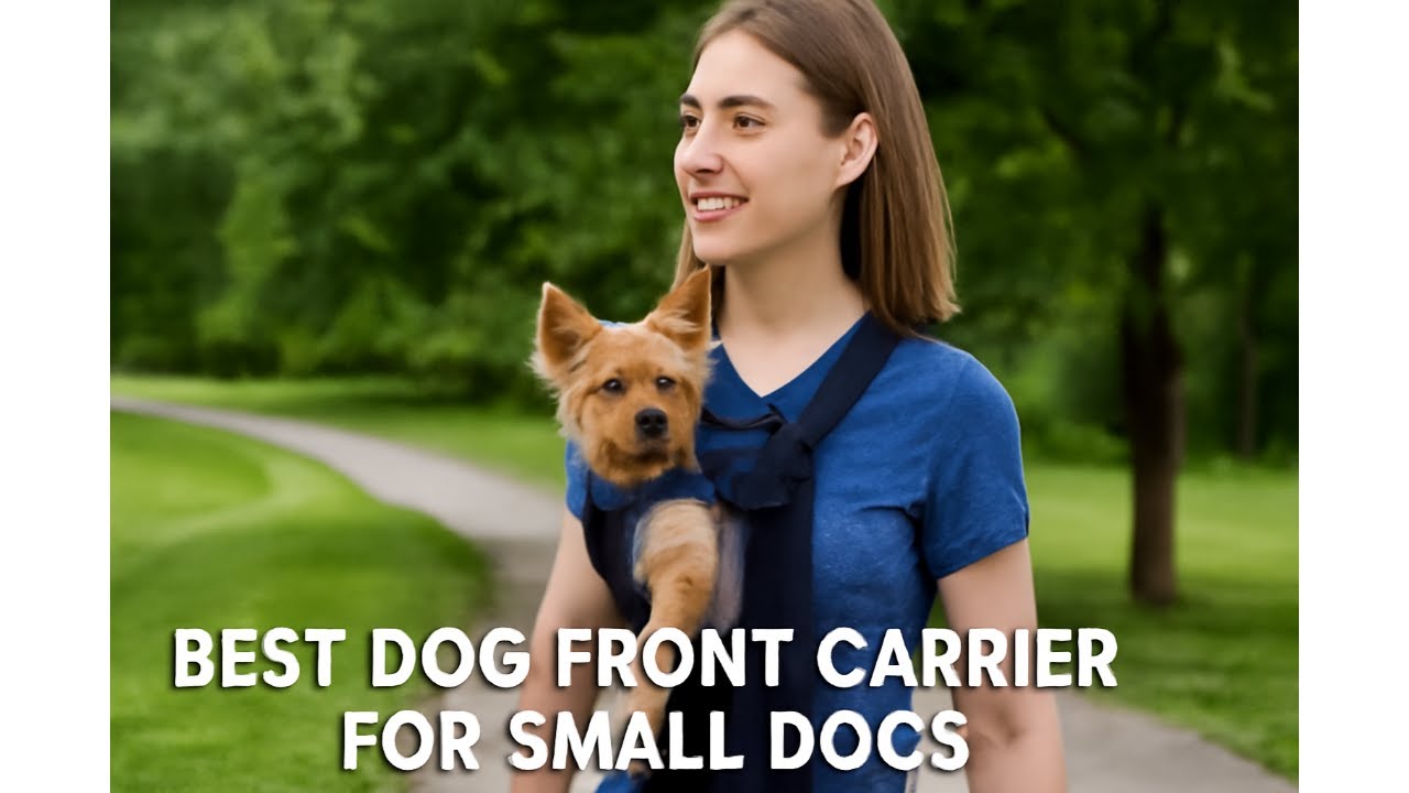🐕 Best Dog Front Carrier for Small Dogs | Tomkas Small Dog Sling Carrier - Adjustable Strap 🐾