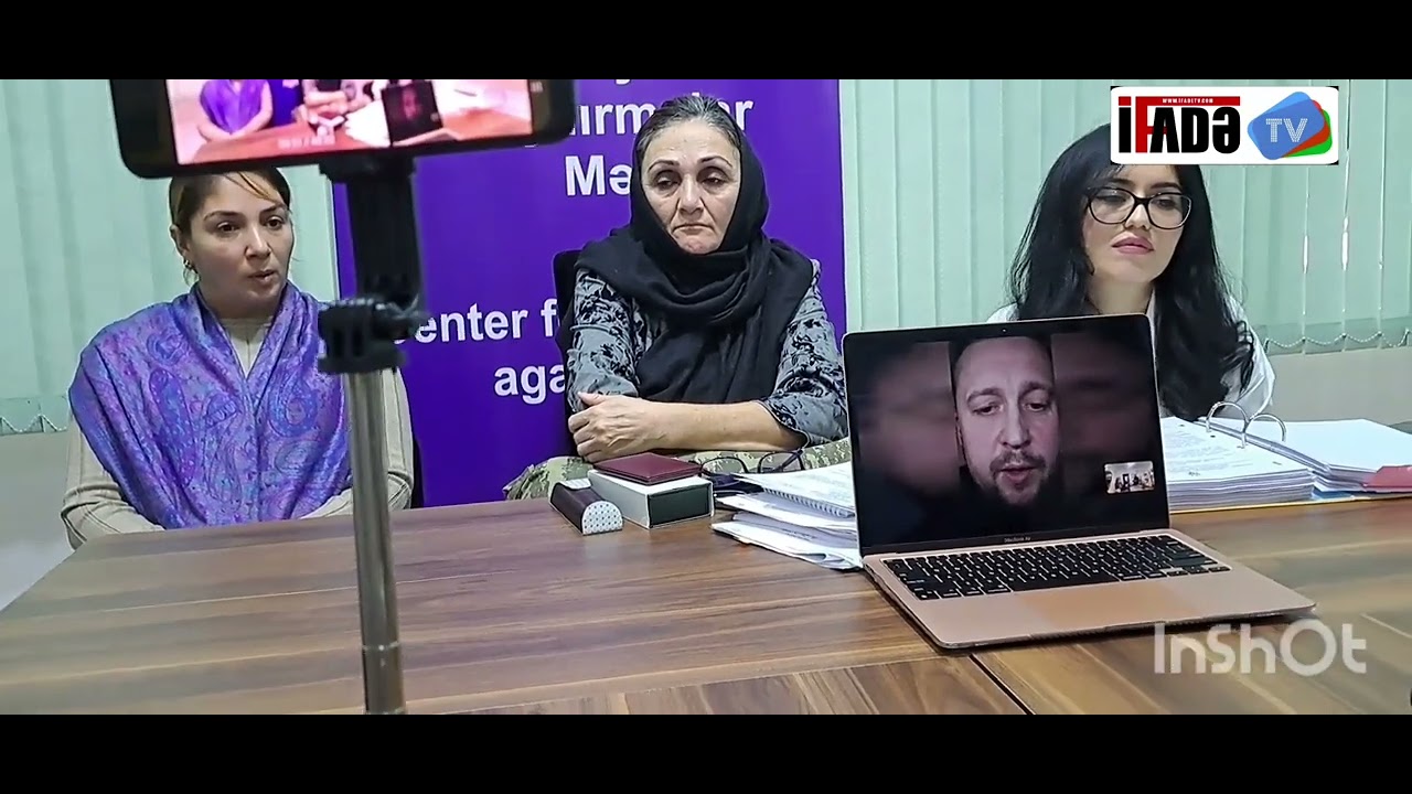 Misir Qasımlının anası və Ukrainadakı vəkili danışdı. Konfransdan.