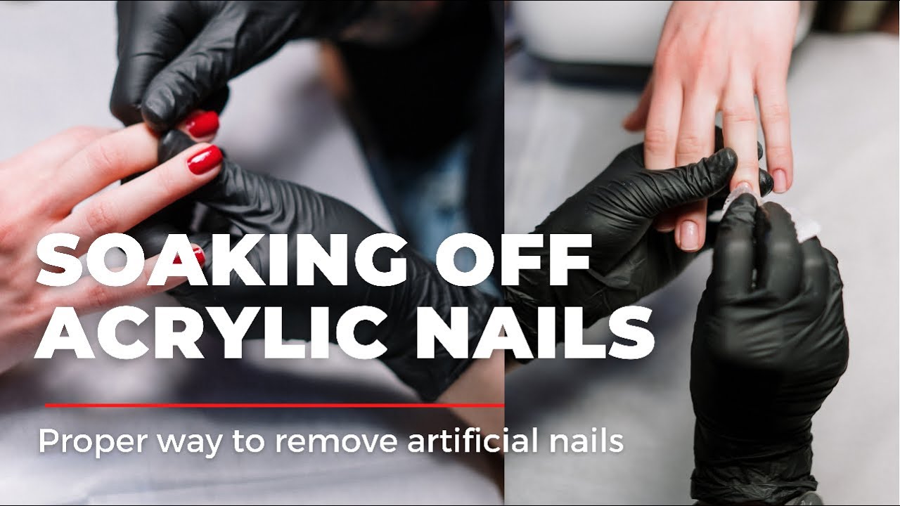 How to: Acrylic Nails Removal | Removing Nails Safely