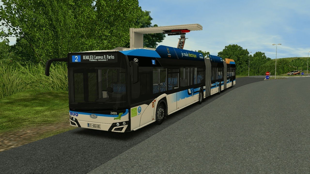 OMSI 2 – [2] Beaulieu R. Parks – SALERIN Graudegnan (St Servan V3) Solaris Urbino 24 Electric