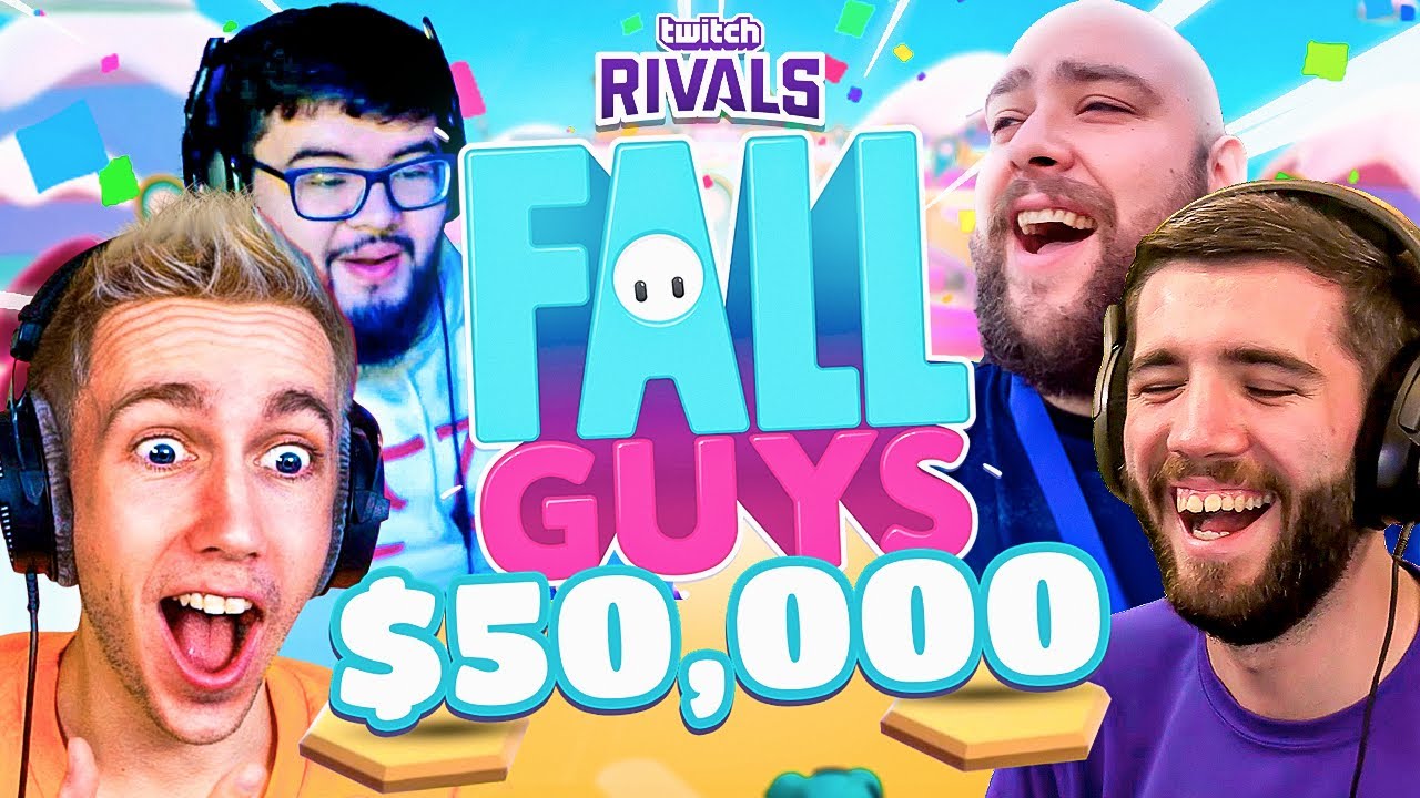 ТУРНИР FALL GUYS С ПРИЗОМ $50 000: Зерка, Бейтсон и Тубасуки! (Twitch Rivals)