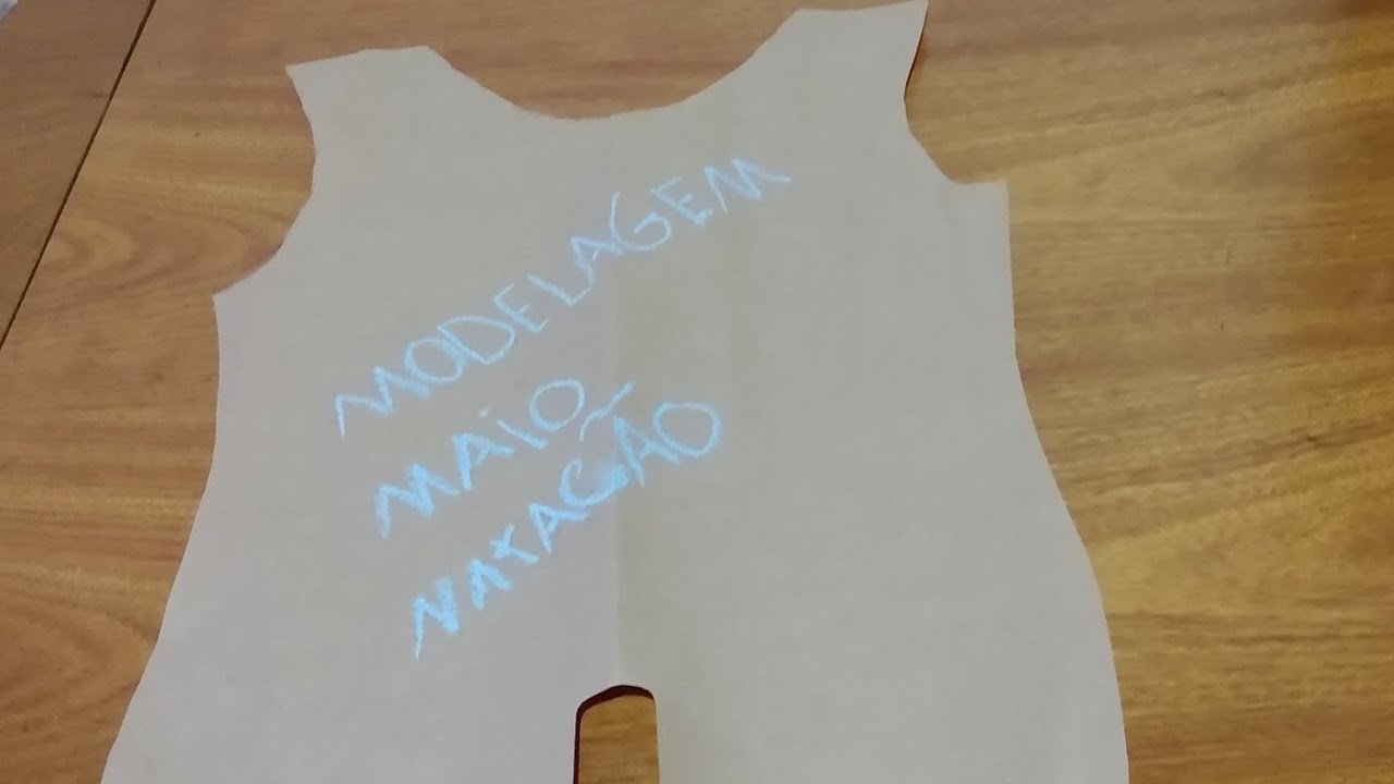 Modelagem maiô natação ou hidroginástica